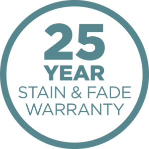 25 year stain and fade warranty