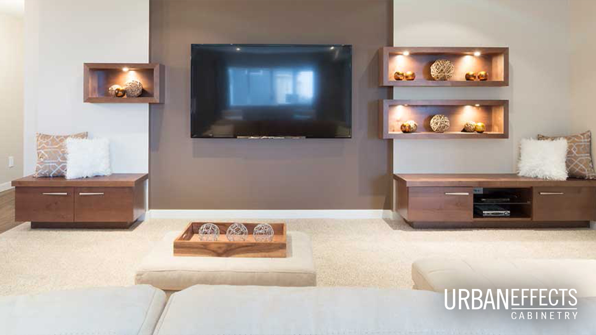 urban effects contemporary cabinets living room