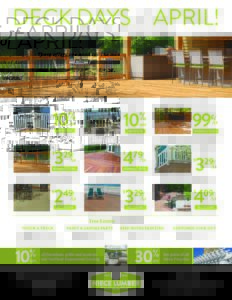 Deck Days April
