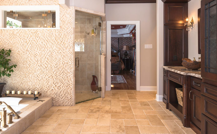 Newtown Masterbath with StarMark Cabinetry Lambertville, NJ